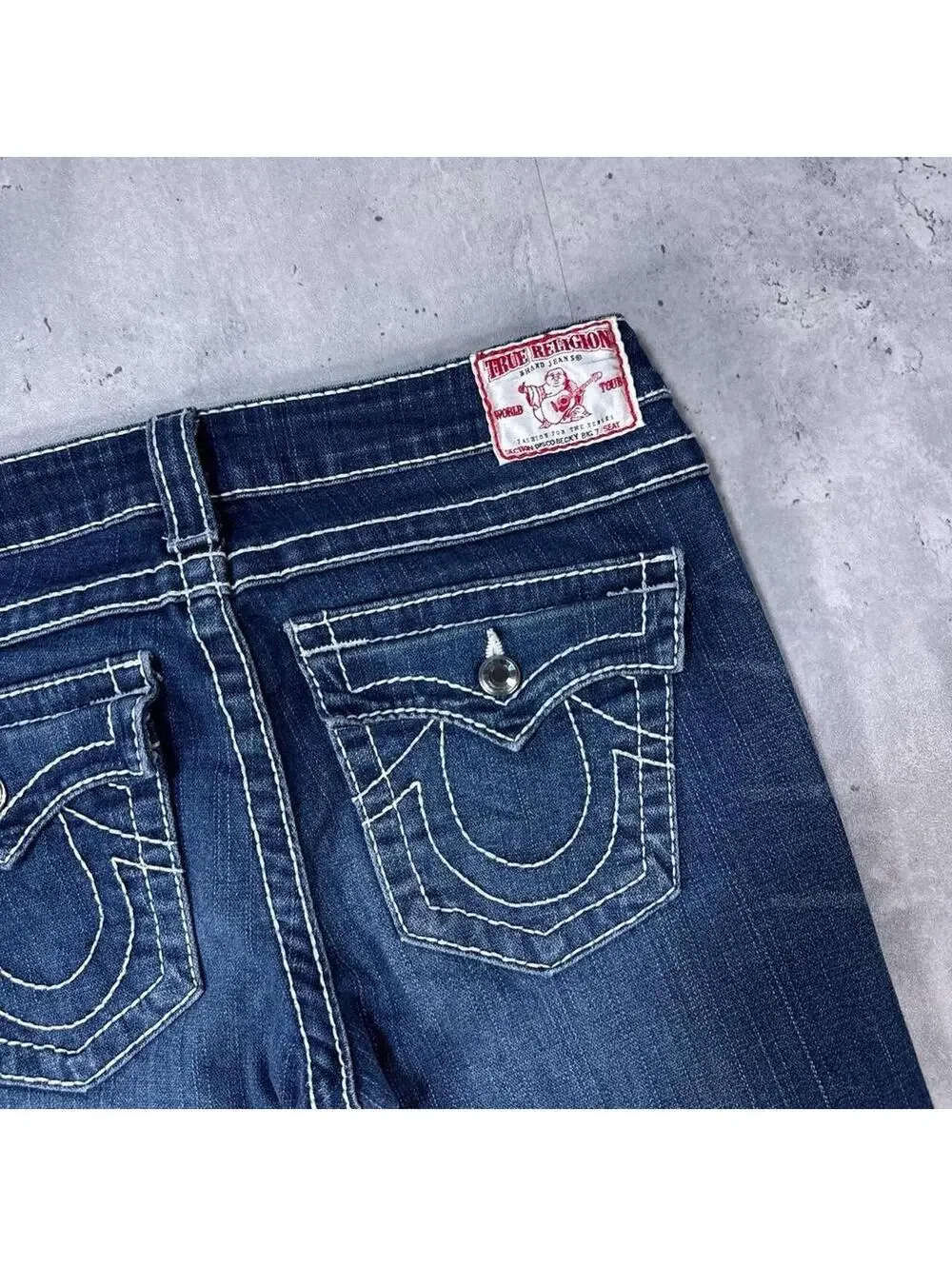 Y2K True Religion 00s Denim Flared Vintage Jeans